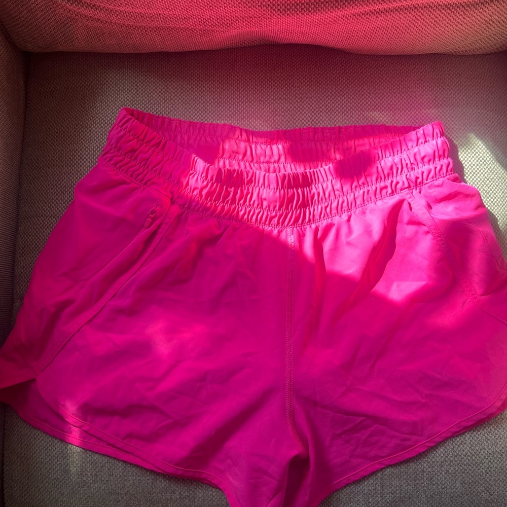 Avia Pink Athletic Shorts Lightweight Moisture-Wicking
